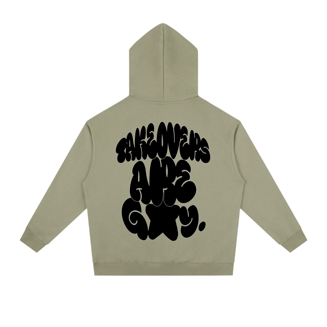 Takeovers Are G*Y Hoodies (Black)