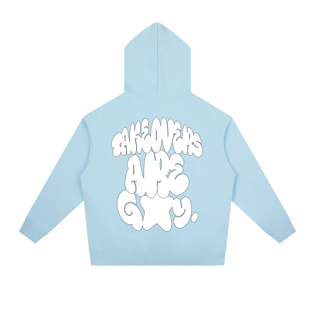 Takeovers are G*Y Hoodies (White)