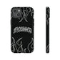 Flaming Finessed Phone Case (Black)