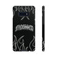 Flaming Finessed Phone Case (Black)