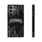 Flaming Finessed Phone Case (Black)