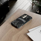Flaming Finessed Phone Case (Black)