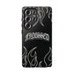 Flaming Finessed Phone Case (Black)
