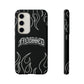 Flaming Finessed Phone Case (Black)