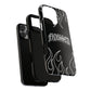 Flaming Finessed Phone Case (Black)