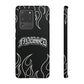 Flaming Finessed Phone Case (Black)