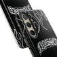 Flaming Finessed Phone Case (Black)