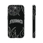 Flaming Finessed Phone Case (Black)