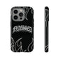 Flaming Finessed Phone Case (Black)
