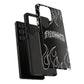 Flaming Finessed Phone Case (Black)
