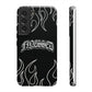 Flaming Finessed Phone Case (Black)