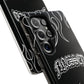 Flaming Finessed Phone Case (Black)