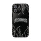 Flaming Finessed Phone Case (Black)