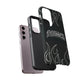 Flaming Finessed Phone Case (Black)