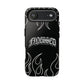 Flaming Finessed Phone Case (Black)