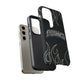 Flaming Finessed Phone Case (Black)