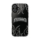 Flaming Finessed Phone Case (Black)