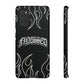 Flaming Finessed Phone Case (Black)