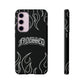 Flaming Finessed Phone Case (Black)