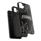 Flaming Finessed Phone Case (Black)
