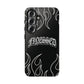 Flaming Finessed Phone Case (Black)