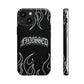 Flaming Finessed Phone Case (Black)