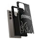 Flaming Finessed Phone Case (Black)