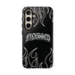 Flaming Finessed Phone Case (Black)