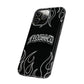 Flaming Finessed Phone Case (Black)