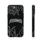 Flaming Finessed Phone Case (Black)
