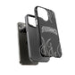 Flaming Finessed Phone Case (Black)
