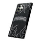 Flaming Finessed Phone Case (Black)