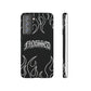 Flaming Finessed Phone Case (Black)