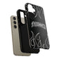Flaming Finessed Phone Case (Black)