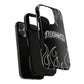 Flaming Finessed Phone Case (Black)