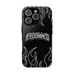 Flaming Finessed Phone Case (Black)