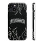 Flaming Finessed Phone Case (Black)