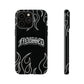 Flaming Finessed Phone Case (Black)