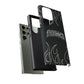 Flaming Finessed Phone Case (Black)