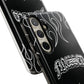 Flaming Finessed Phone Case (Black)