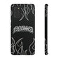 Flaming Finessed Phone Case (Black)