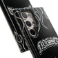 Flaming Finessed Phone Case (Black)
