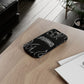 Flaming Finessed Phone Case (Black)