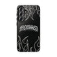 Flaming Finessed Phone Case (Black)