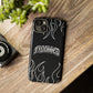 Flaming Finessed Phone Case (Black)