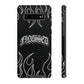 Flaming Finessed Phone Case (Black)
