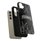 Flaming Finessed Phone Case (Black)