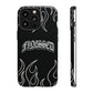 Flaming Finessed Phone Case (Black)