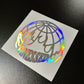 Burning Globe Decal