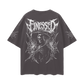 Drop Shoulder Tribal Reaper Shirt